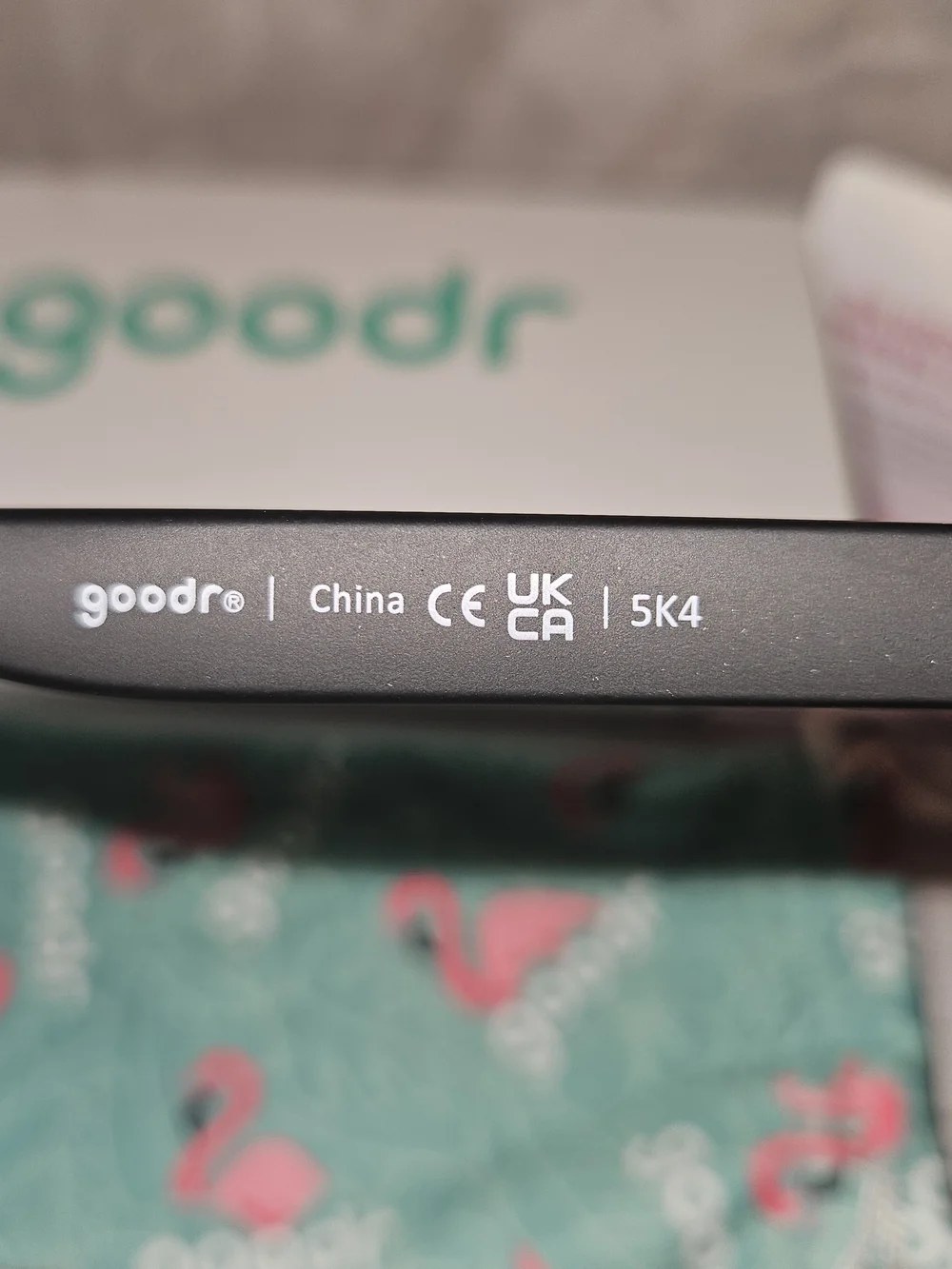 goodr Members Only Misfit Matte Black Half-rim Glasses Dark Green Lens